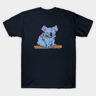 Cartoon Zombie Koala T-Shirt